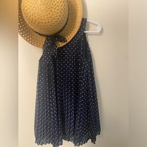 Girls dress with sun hat size 4t